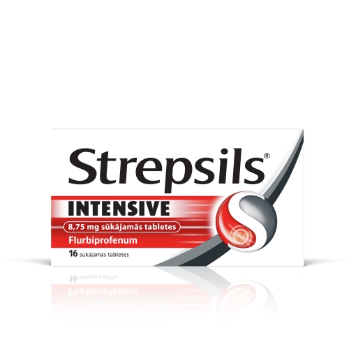 STREPSILS INTENSIVE  TABLETES N16