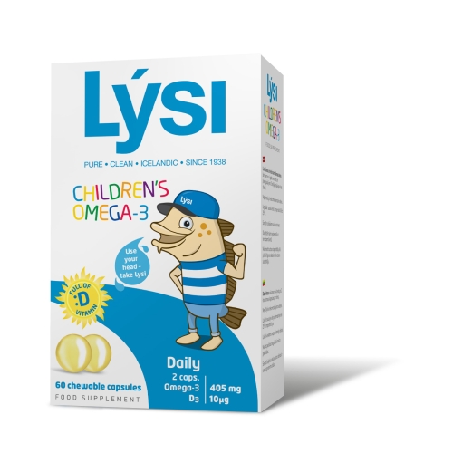 LYSI OMEGA-3 KIDS CPS N60